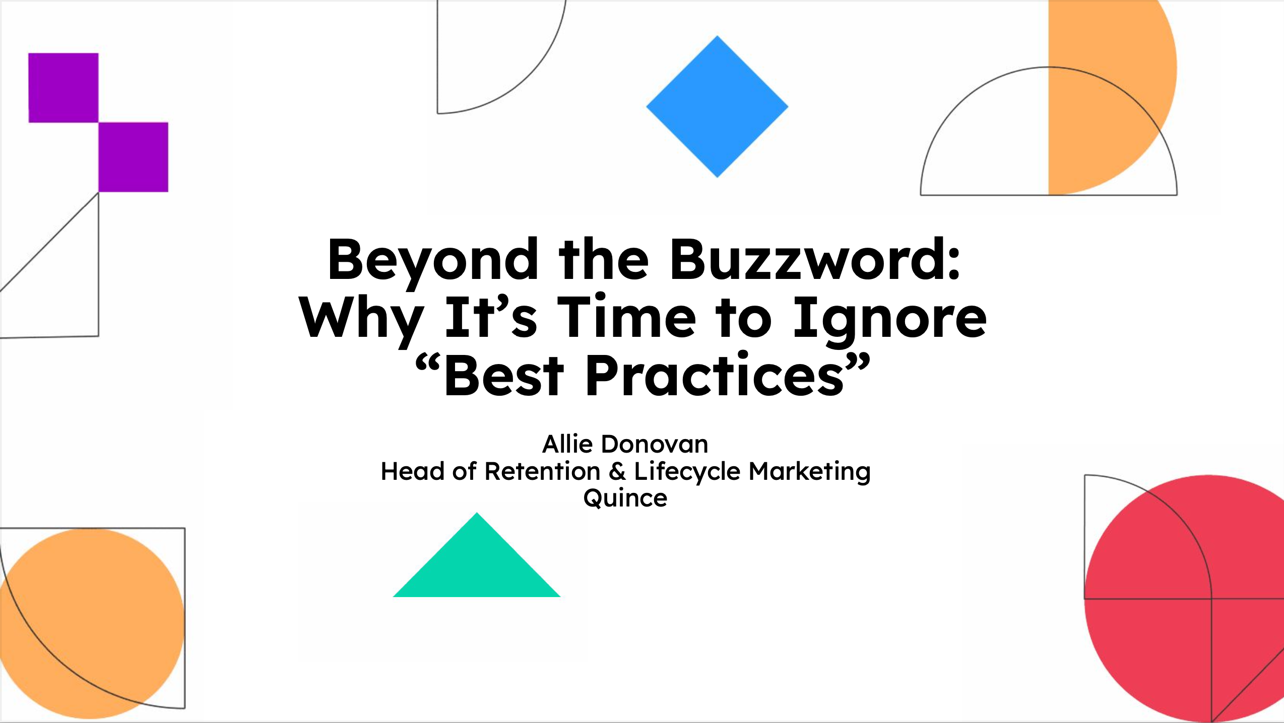 Beyond the Buzzword: Why it’s Time to Ignore “Best Practices”