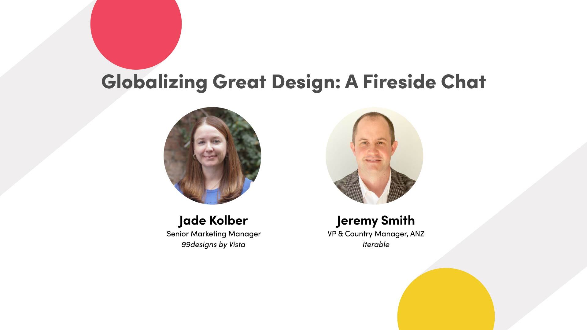 Globalizing Great Design: A Fireside Chat