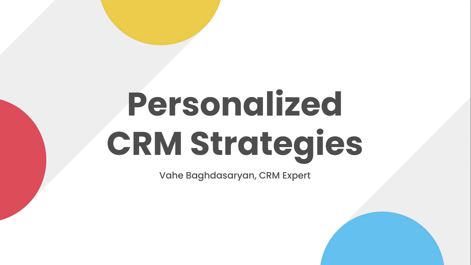 Personalized Pathways: Leveraging CRM for Tailored Customer Journeys