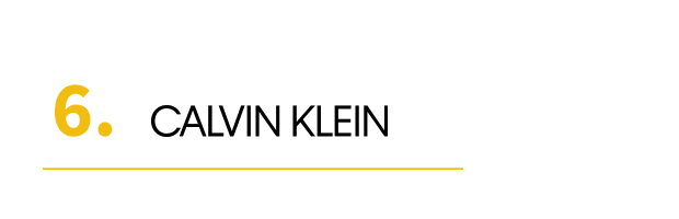 6. Calvin Klein