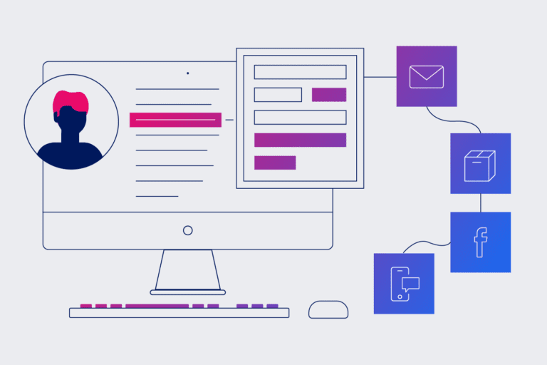 Illustration of dynamic content