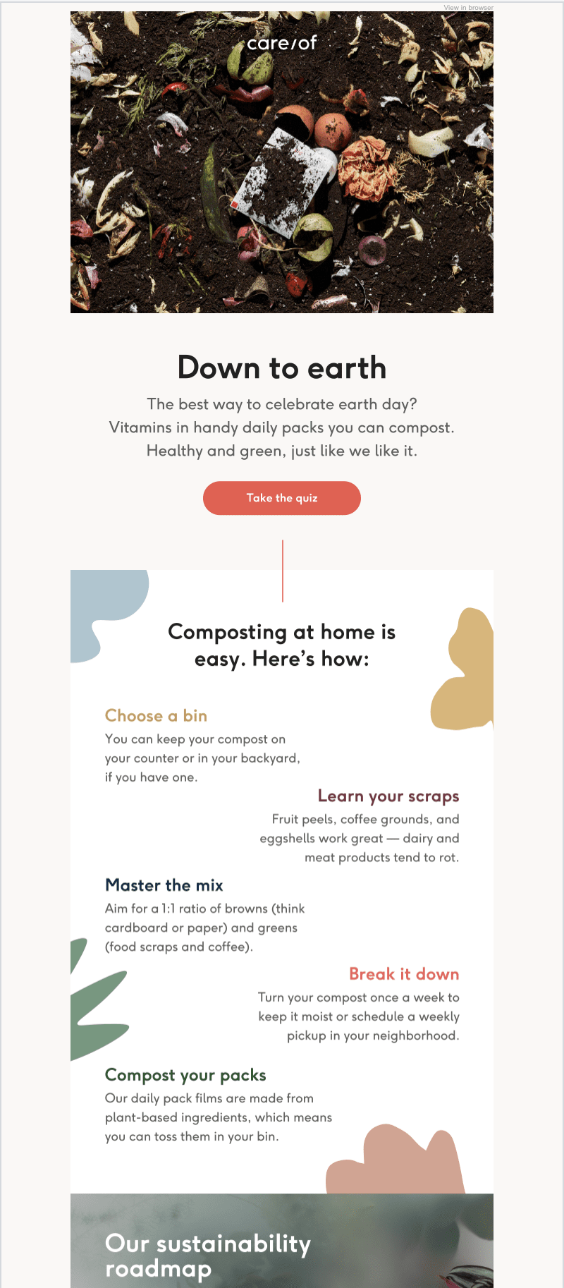 Care/Of Earth Day Composting Guide