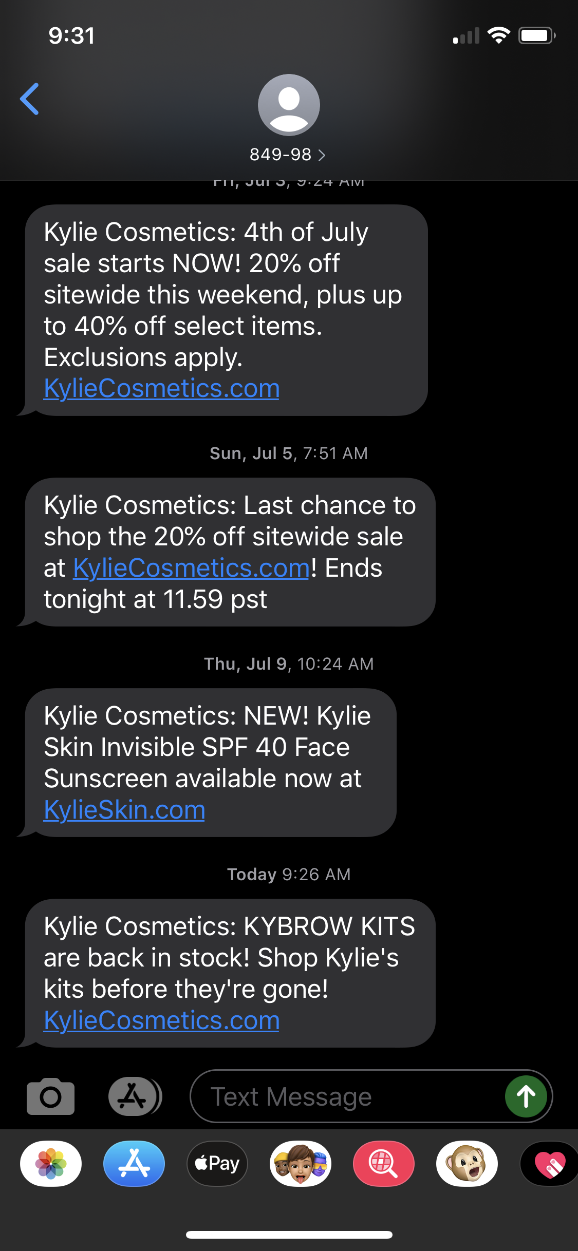 Kylie Domain Support
