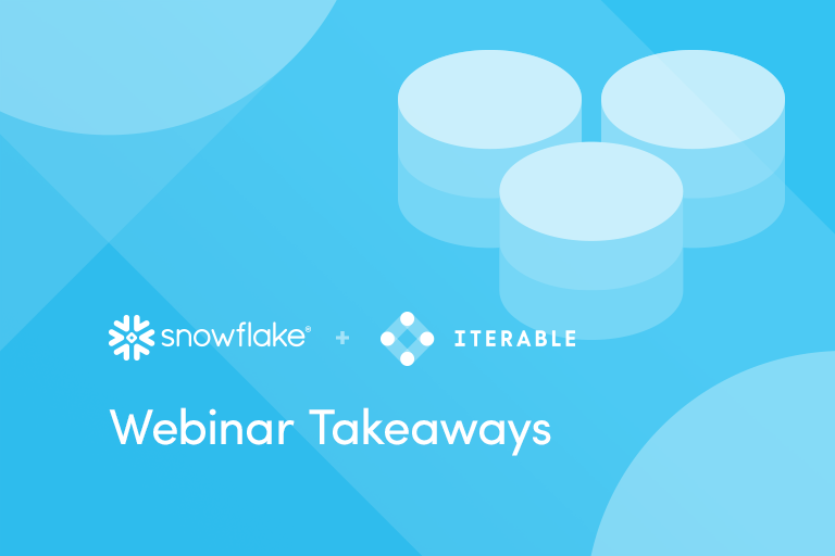 Iterable's Partnership with Snowflake