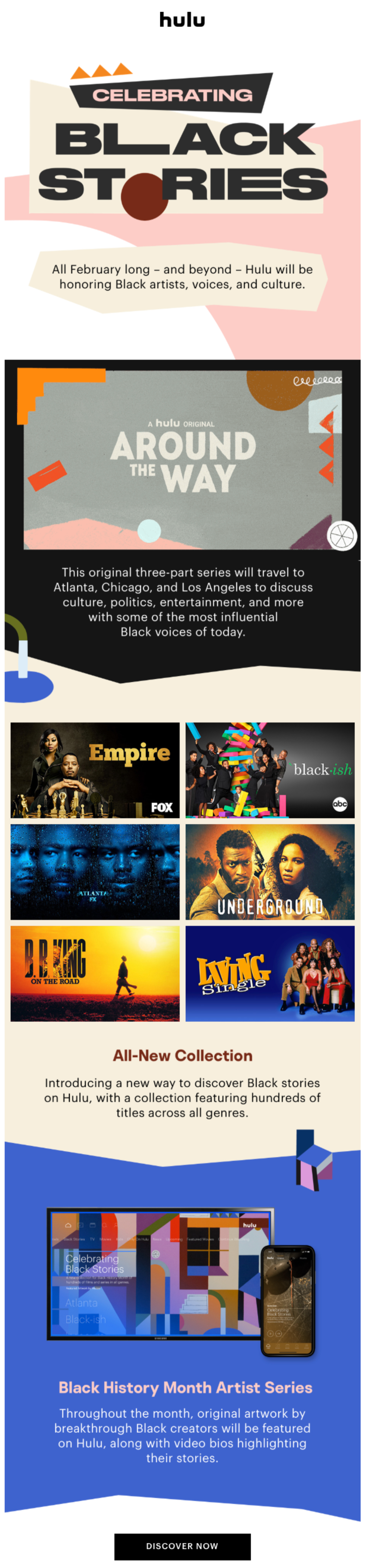Hulu Black History Month