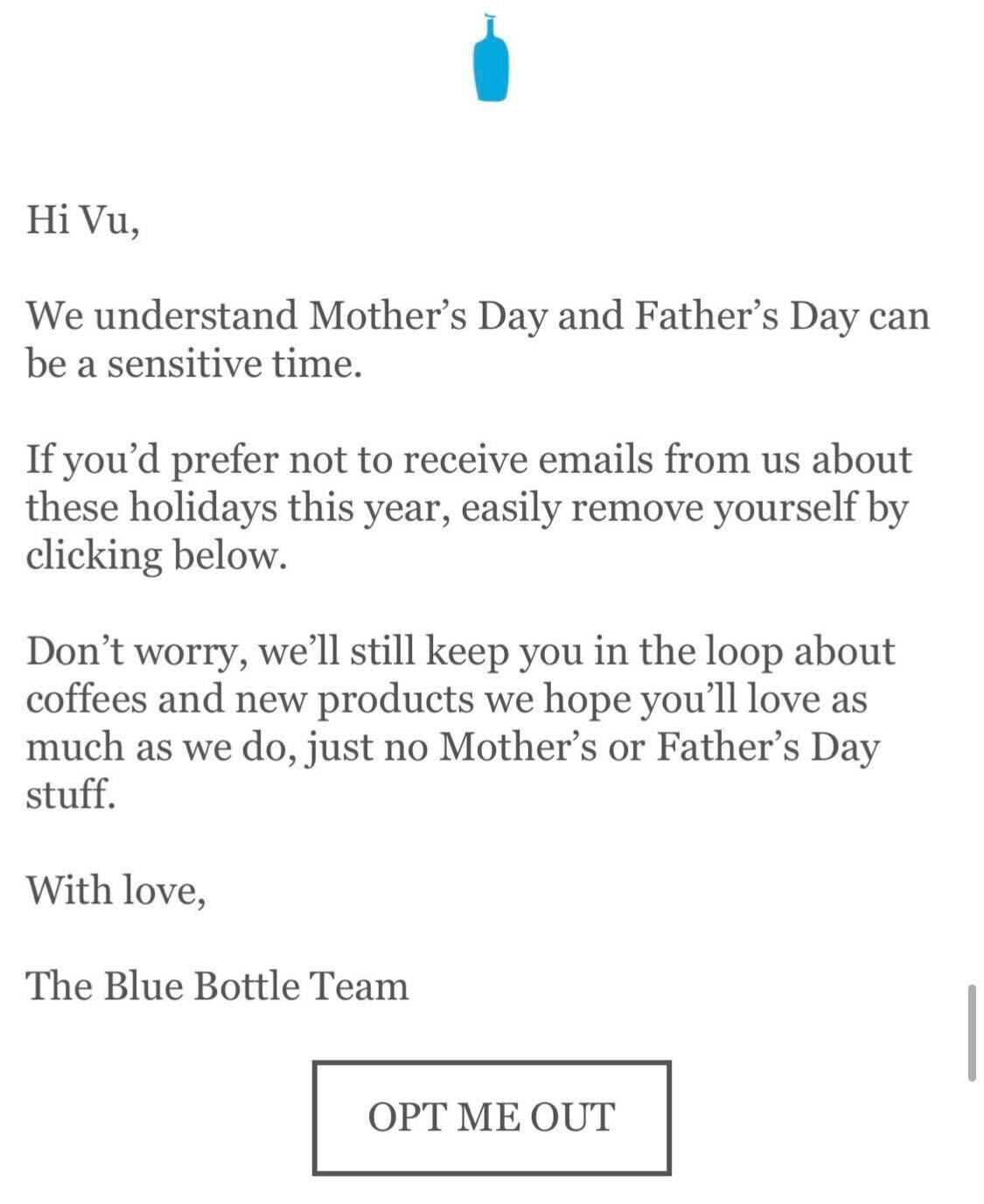 Blue Bottle Opt-Out