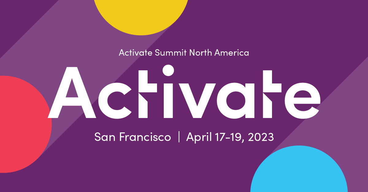 Activate Summit background image