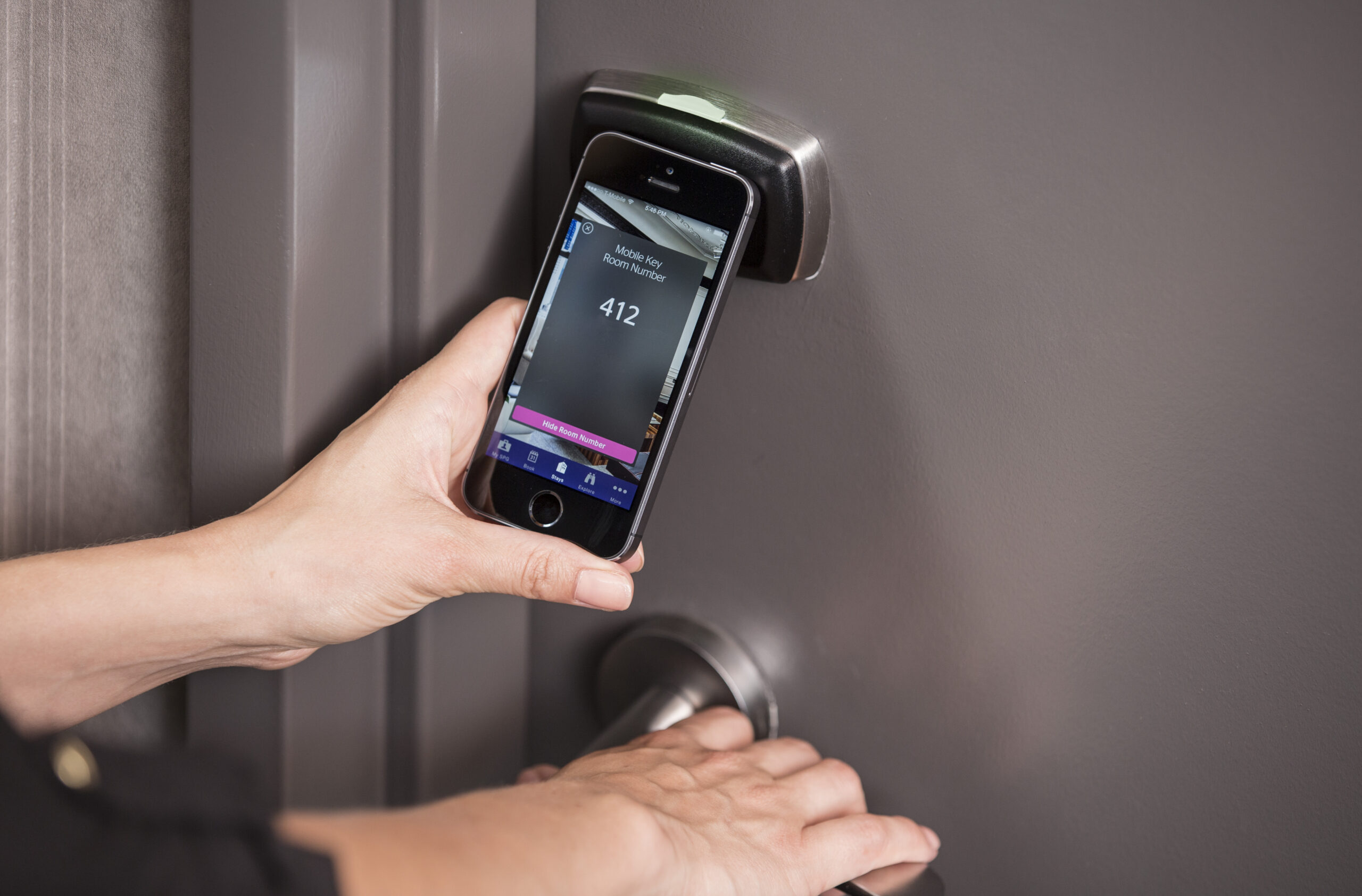 Starwood Hotels sends keys directly to guests' phones.