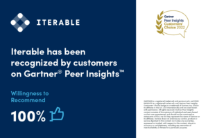 Iterable Recognized as a 2022 Gartner® Peer Insights™ Customers’ Choice for MultiChannel Marketing Hubs
