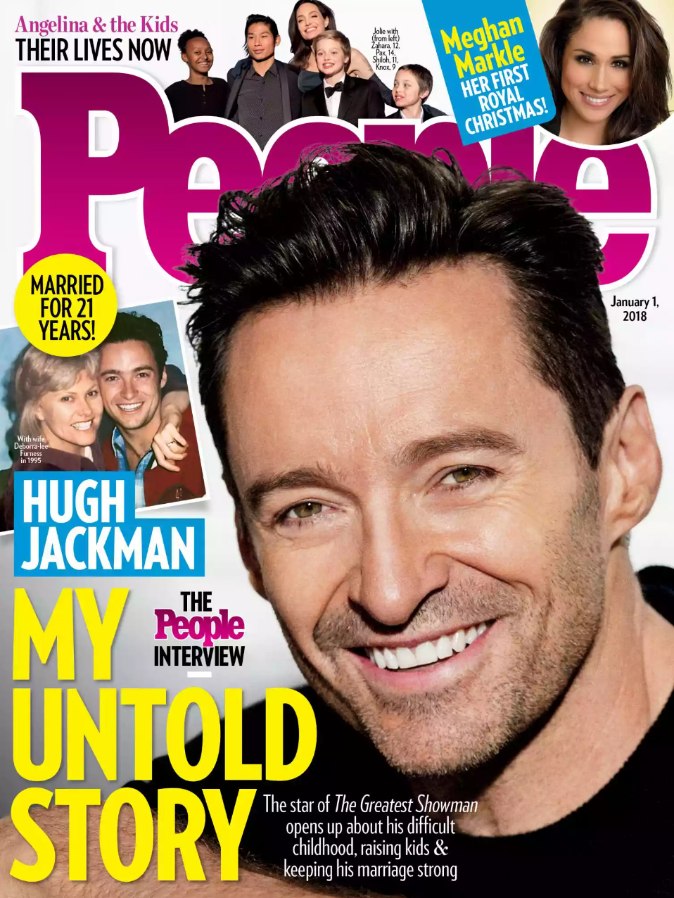 People Magazine cover featuring Hugh Grant