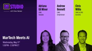 Martech Meets AI | CMO Huddles Studio feat. Adriana Gil Miner, CMO of Iterable