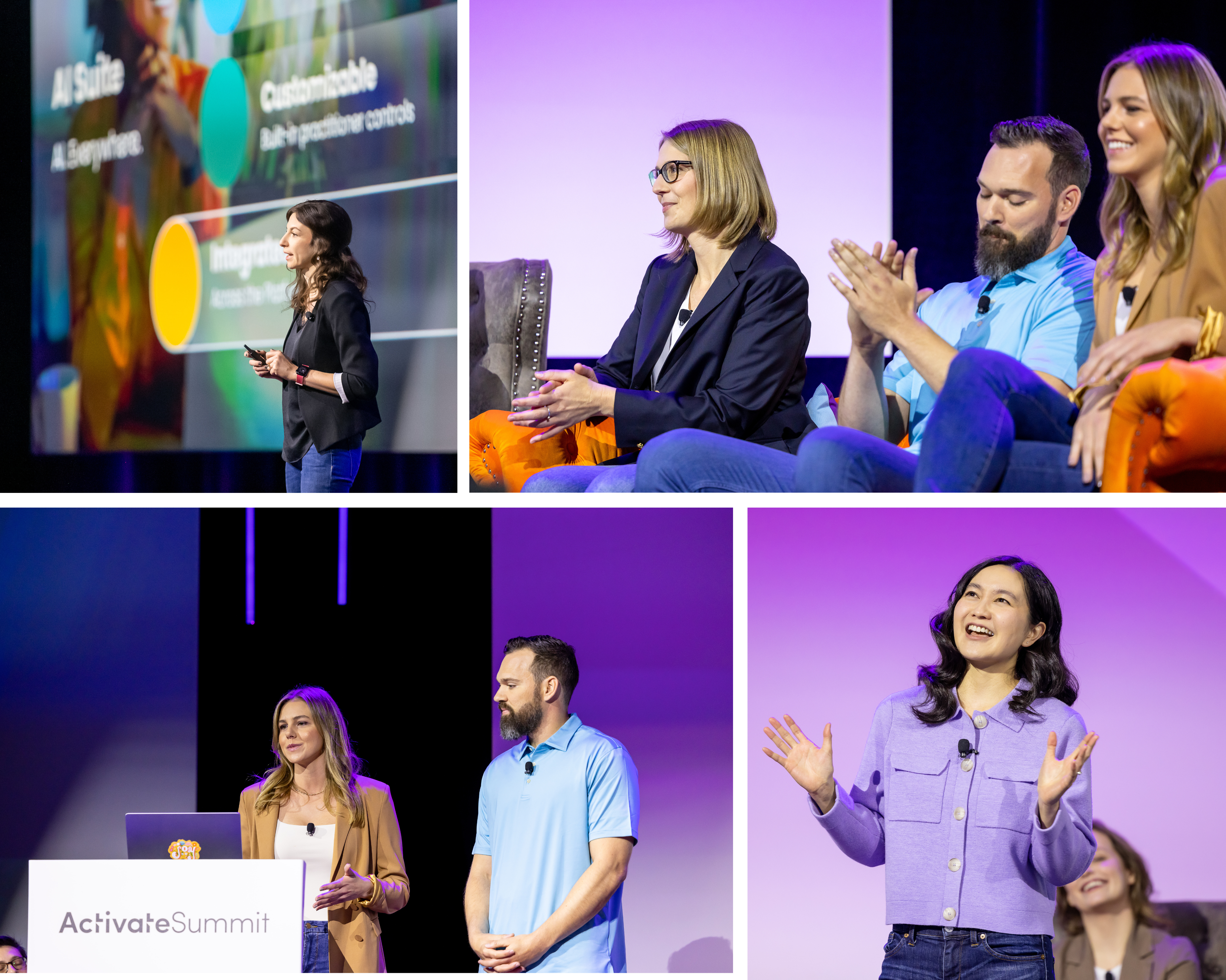Grid of photos from Iterable's Activate Summit 2023