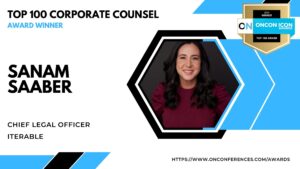 Sanam Saaber, CLO Recognized as Top 100 Corporate Counsel
