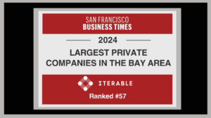Iterable names one of the Largest Private Companies in the Bay Area