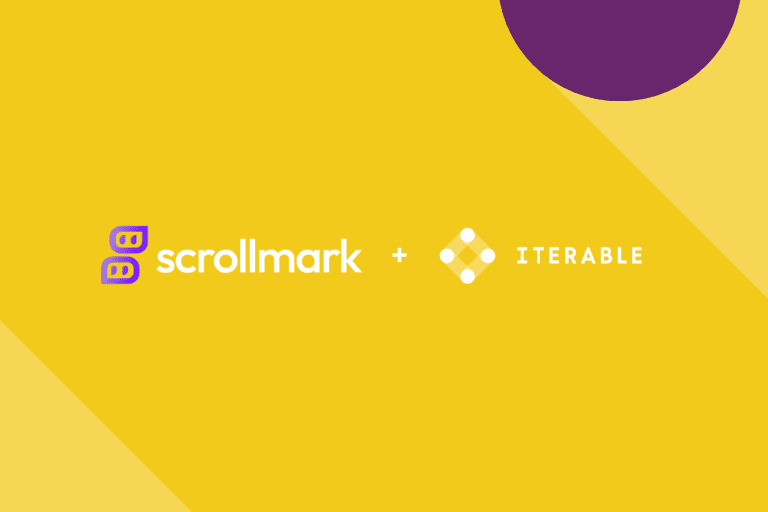 Scrollmark + Iterable partner for social messaging