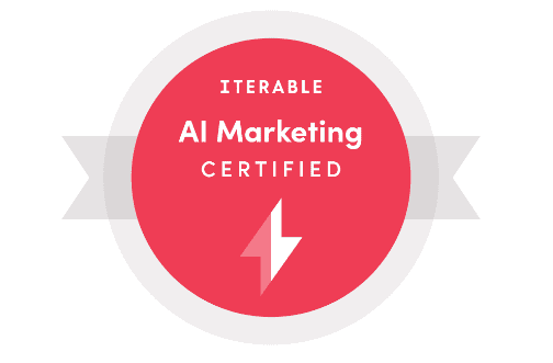 The Iterable AI Marketing Certified Badge