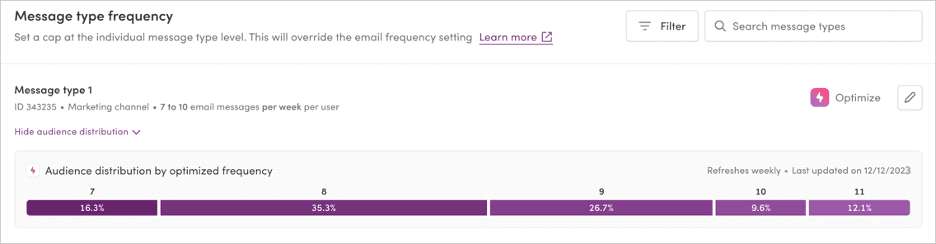 Frequency Optimization screenshot