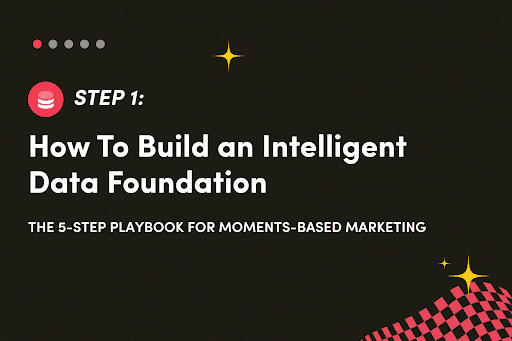 Moments-Based Marketing Playbook Step 1: How To Build an Intelligent Data Foundation image