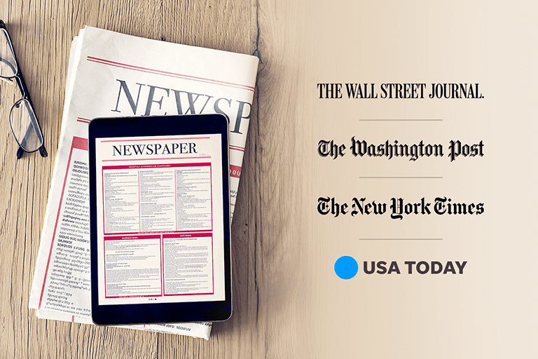 Top U.S. Newspapers: Who Sits Above the Fold?