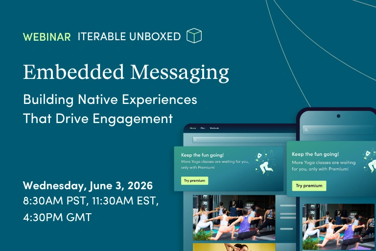 Iterable Unboxed: Embedded Messaging