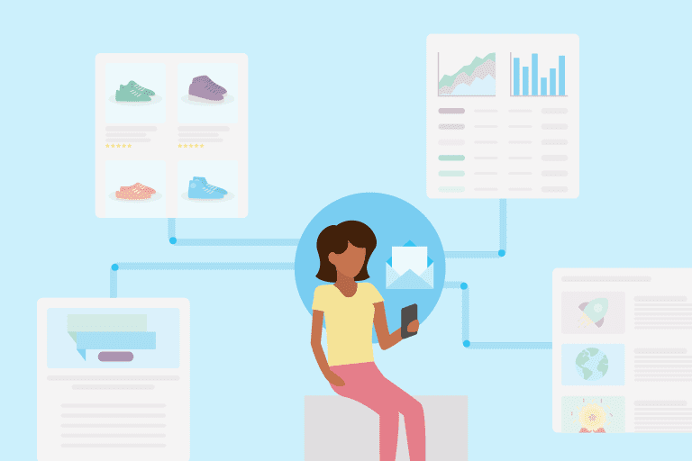 Campaign Cross-Channel Personalization with Data Feeds
