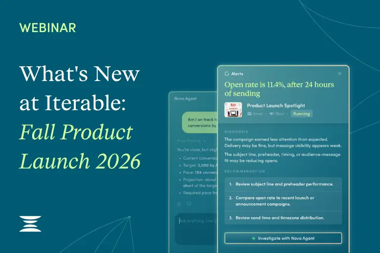 What’s New at Iterable: Fall Product Launch 2026