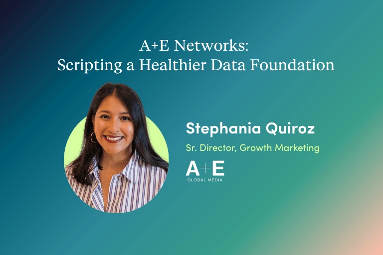 Activate Tour New York | A+E Networks: Scripting a Healthier Data Foundation