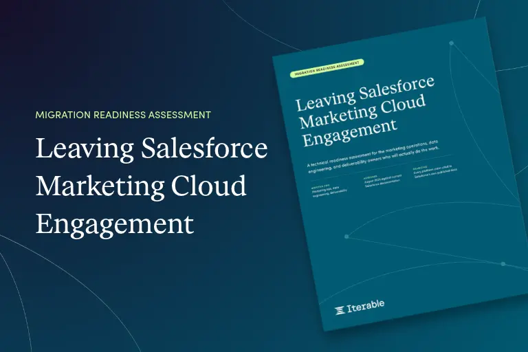 Leaving Salesforce Marketing Cloud Engagement