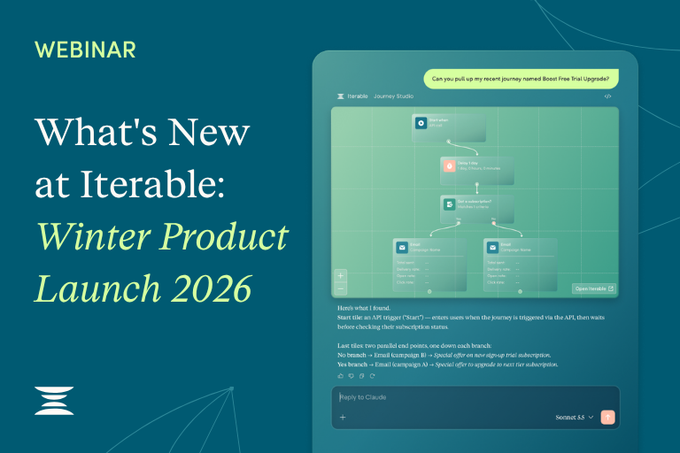 What’s New at Iterable: Winter Product Launch 2026